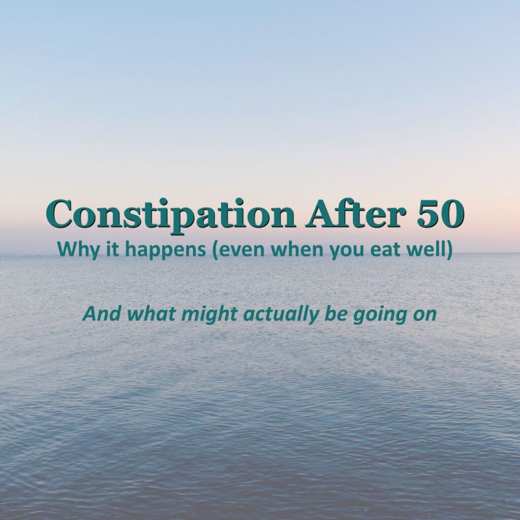Constipation after 50 understanding causes and why fibre and diet alone may not be enough